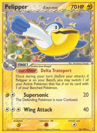 Pelipper (Delta Species) (26/100)  - Crystal Guardians