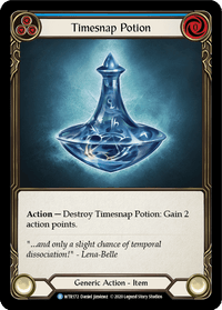 Timesnap Potion [U-WTR172] (Welcome to Rathe Unlimited) Unlimited Rainbow Foil - POKÉ JEUX