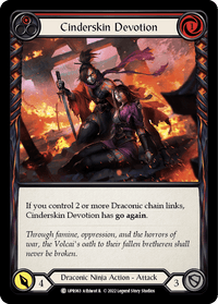 Cinderskin Devotion (Red) [UPR063] (Uprising) - POKÉ JEUX