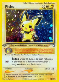 Pichu (12/111) - Neo Genesis 1st Edition Holofoil
