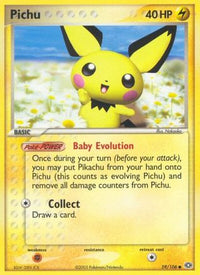Pichu (59/106) - Emerald Reverse Holofoil