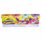 PLAY-DOH - 4pk Sleeve - 4oz - COLOUR ASST — LOT × 8 (Special Order)
