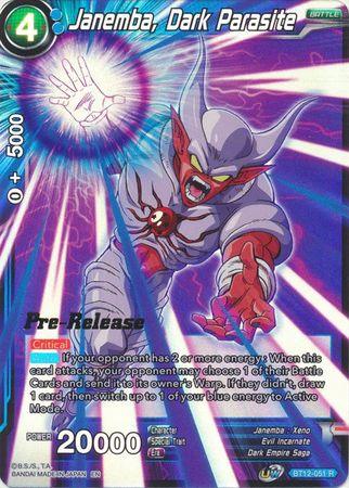 Janemba, Dark Parasite (BT12-051) [Vicious Rejuvenation Prerelease Promos] - POKÉ JEUX