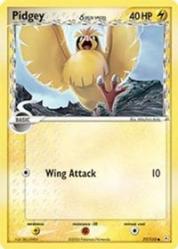 Pidgey (Delta Species) (77/110)  - Holon Phantoms Reverse Holofoil