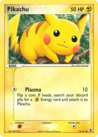 Pikachu (74/112)  - FireRed & LeafGreen