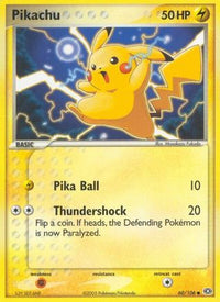 Pikachu (60/106)  - Emerald Reverse Holofoil