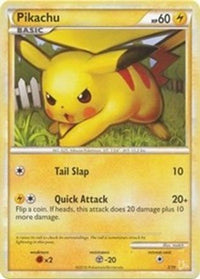 Pikachu (#) (2) - HGSS Trainer Kit Gyarados & Raichu