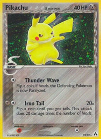 Pikachu (Delta Species) (93/92) - Legend Maker Holofoil