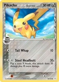 Pikachu (Delta Species) (79/110)  - Holon Phantoms