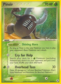 Pinsir (24/92)  - Legend Maker Reverse Holofoil
