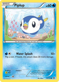 Piplup (33/113) - Legendary Treasures