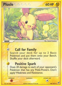 Plusle (44/107)  - Deoxys