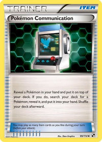 Pokemon Communication (99/114)  - Black and White
