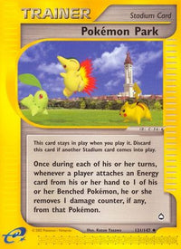 Pokemon Park (131/147)  - Aquapolis