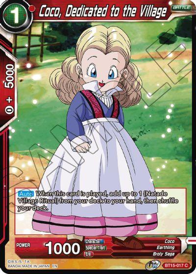 Coco, Dedicated to the Village (BT15-017) [Saiyan Showdown] - POKÉ JEUX