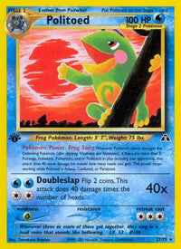 Politoed (27/75) - Neo Discovery Unlimited