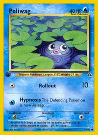 Poliwag (62/75)  - Neo Discovery 1st Edition