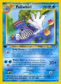 Poliwhirl (44/75) - Neo Discovery 1st Edition