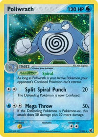 Poliwrath (11/112)  - FireRed & LeafGreen Holofoil