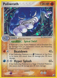 Poliwrath (11/115) - Unseen Forces Reverse Holofoil
