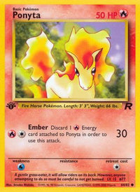 Ponyta (64/82) - Team Rocket 1st Edition