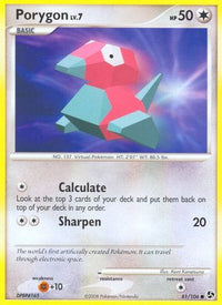 Porygon (81/106)  - Great Encounters