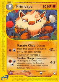 Primeape (29/147)  - Aquapolis