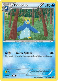 Prinplup (34/113)  - Legendary Treasures