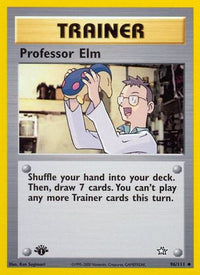 Professor Elm (96/111)  - Neo Genesis Unlimited