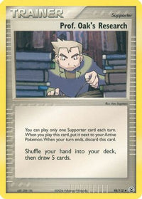 Prof. Oak's Research (98/112)  - FireRed & LeafGreen