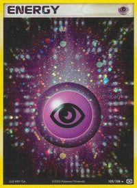 Psychic Energy (105/106)  - Emerald Holofoil