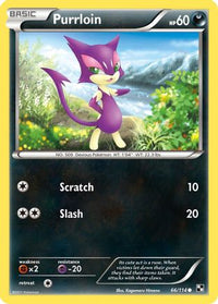 Purrloin (66/114)  - Black and White