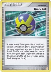 Quick Ball (10) - DP Trainer Kit Manaphy & Lucario