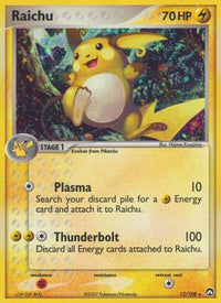 Raichu (12/108)  - Power Keepers Holofoil