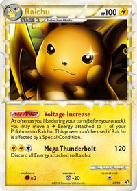 Raichu (Prime) (83/90) - Undaunted Holofoil