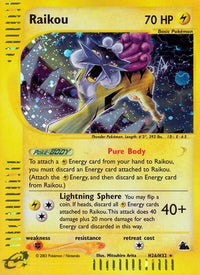Raikou (H26/144) - Skyridge Holofoil