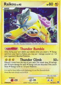 Raikou (16/132) - Secret Wonders Holofoil