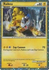 Raikou (HGSS19/25)  - HGSS Promos Holofoil