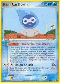 Rain Castform (26/113)  - Delta Species