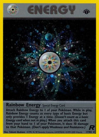 Rainbow Energy (17/82) - Team Rocket