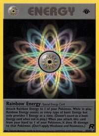 Rainbow Energy (80/82) - Team Rocket 1st Edition