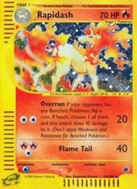 Rapidash (26/165)  - Expedition Holofoil