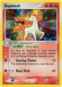 Rapidash (13/112)  - FireRed & LeafGreen Holofoil
