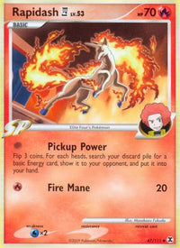Rapidash E4 (47/111)  - Rising Rivals