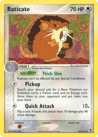 Raticate (48/112)  - FireRed & LeafGreen