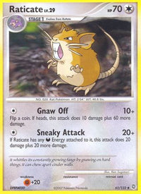 Raticate (61/132)  - Secret Wonders