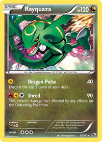 Rayquaza (93/113) - Legendary Treasures Holofoil