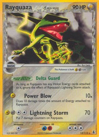 Rayquaza (13/113) (Espèce Delta) (Estampillé) [EX : Espèce Delta] 