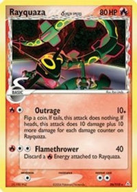 Rayquaza (Delta Species) (26/110)  - Holon Phantoms