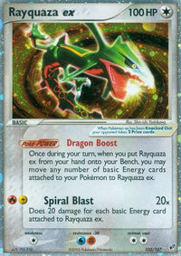Rayquaza ex (102/107) - Deoxys Holofoil